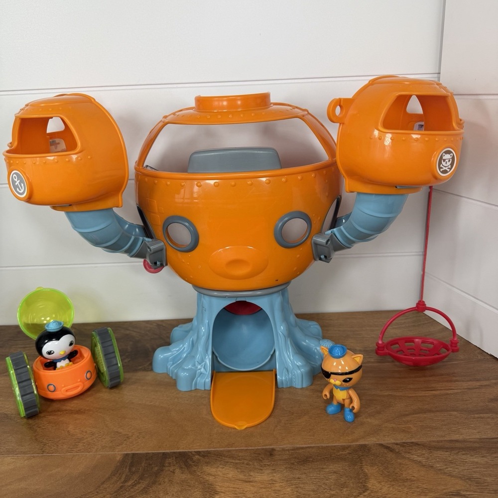 Octonauts Octopod Headquarters Playset Vehicle Quazzy Peso Incomplete